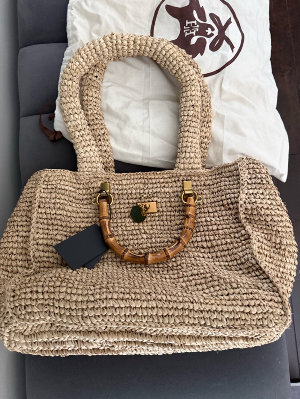 NWT Mme Mink Astrud Tote - Picture 4 of 7